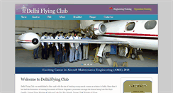 Desktop Screenshot of delhiflyingclub.org